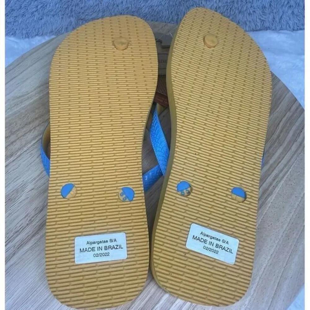 New Havaianas Thongs Flip Flops Disney Colorful Goofy SZ 13 US‎